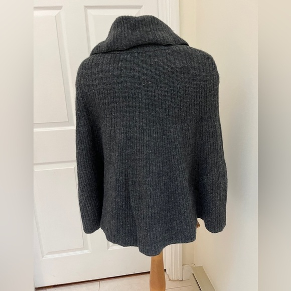 Gap  wool blend poncho size women’s xsmall - Picture 4 of 6
